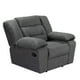 thumbnail image 1 of Sillón Reclinable TRINITY Bumer 1 Plaza gris, 1 of 8