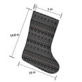 thumbnail image 5 of 3 Pcs Christmas Stockings,Black Christmas Folk Pattern Stockings Christmas,14.8'' Xmas Stockings,Christmas Party Favors,Christmas Party Decorations,Christmas Stockings Personalized, 5 of 5