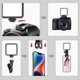 thumbnail image 5 of LED Clip Video Light Portable Photography On-Camera 3000K-6000K Bi-Color Lighting Cold Shoe for DSLR Camera Camcorder Gopro Vlog, 5 of 5