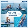 thumbnail image 2 of Kicctian 11ft Inflatable Stand Up Paddle Board 6'' Thick with Paddle, Carry Bag  & Fast Pumping for Youth and Adults, 2 of 7