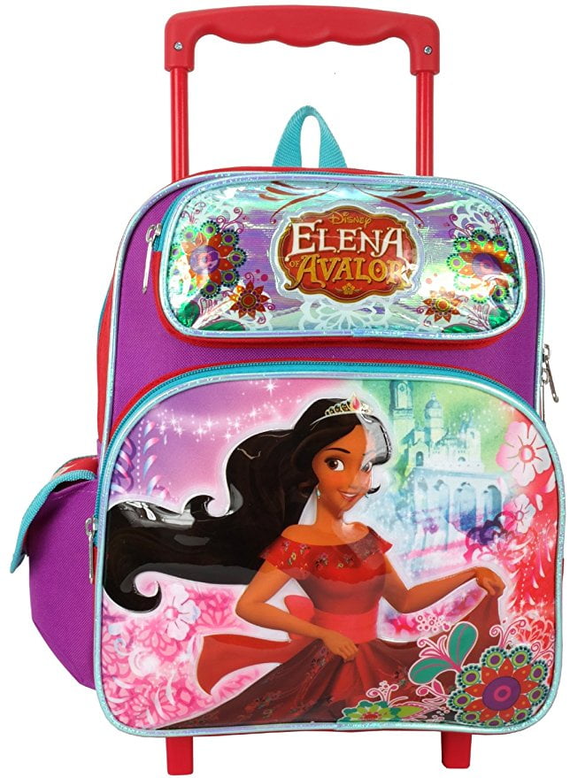 NWT Disney Store Elena of Avalor Backpack girls Book bag Princess Blue 