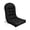 Black, variant on High Back Chair Cushion Outdoor Seat Pad with Ties for Patio Rocking Chair Porch Garden Furniture Lumbar Support Fade Resistant 43.3x19.7 Inches