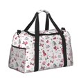 thumbnail image 2 of Honeii Valentine's Day gnomes Print Gym Bag,Carry on Weekender Overnight Bag, Travel Duffel Bags, Personal Item Travel Bag,Tote Bag,Workout Dance Bag, 2 of 7