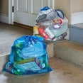 thumbnail image 2 of Hefty Recycling Trash Bags, Blue, 30 Gallon, 36 Count, 2 of 3