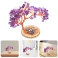 thumbnail image 4 of WEUVEB Amethyst Crystal Tree Ornament Purple Crystal 1Pack 3.9x3.5x2.2in, 4 of 8