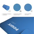 thumbnail image 4 of Tapete Yoga Antideslizante POWRX 173x61x0.5 cm azul, 4 of 6