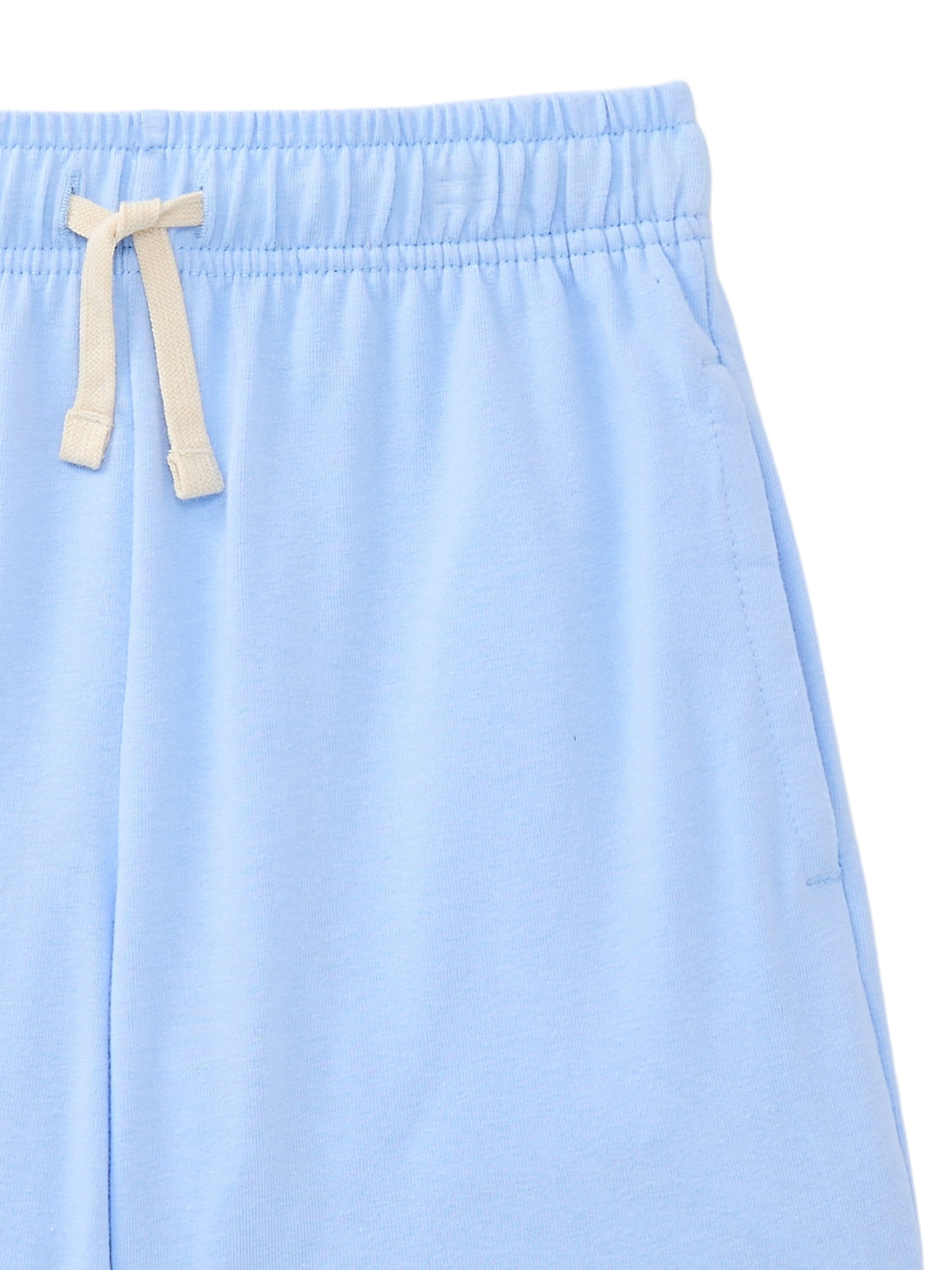 Wonder Nation Little Boys Knit Shorts, 2-Pack, Sizes 4-10