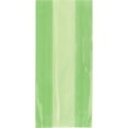 thumbnail image 2 of Unique Industries Green Solid Print Birthday Party Bags, 30 Count, 2 of 2