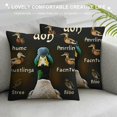 thumbnail image 2 of Things I Do in My Spare Time Funny Duck Inches Throw Pillow Covers,Bedroom Living Room Girl Room Home Decor,Duck Lovers Mom Farm Girls Women Gifts, 2 of 5