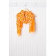 thumbnail image 3 of Tickled Pink Women's Geometric Print Scarf - Orange/White, 3 of 3