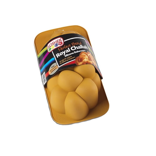 The Kosher Cook Royal Challah Silicone Pan Small 5" x 9" x 3" High