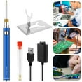 thumbnail image 2 of POINTERTECK Soldering Iron Kit Cordless Rapid Heating Electric Soldering Kit Rechargeable Handheld Welding Tool with 900mAh Battery for Circuit Board Computer Electronic Repair, 2 of 10