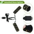 thumbnail image 4 of Unique Bargains Heated Motorcycle Hand Grips Cover 5V Handlebar Cover 6 Adjustable Temperature with Memory Function Metal Heating Film Cloth Black 1set, 4 of 7