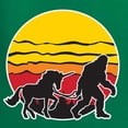 thumbnail image 6 of Wild Bobby Sunset Silhoutte Unicorn and Sasquatch Men Long Sleeve Shirt, 6 of 6