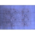 thumbnail image 1 of Ahgly Company Indoor Rectangle Oriental Blue Industrial Area Rugs, 2' x 4', 1 of 4