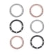 thumbnail image 5 of Guardurnaity 10 piezas de reemplazo de anillo de nariz de acero inoxidable electrochapado anticorrosivo para el cuerpo decoración de bucle Type2 NO2, 5 of 6