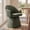 Green, variant on Spruce & Spring 360° Swivel Dining Chair, Spill-Proof & Stain Resistant Barrel Armchair with Rotating Base, Modern Upholstered Seat and Removable Back Support Pillow for Kitchen Living Room, Ivory