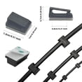 thumbnail image 1 of Hebilla de cableado de grabadora de conducción Clip de tela autoadhesivo adhesivo 3M Tira de luz fija Barra de luz Fijación de la línea del asiento Hebilla, 1 of 1