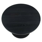 Beautiful by Drew Round Dining Table, Rich Black Finish