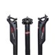 thumbnail image 5 of Tija de sillín de bicicleta Tija de sillín de bicicleta ligera de fibra de carbono 3K 27,2 / 30,8 / 31,6mm 350mm / 400mm MTB Mountain Road Bike Seat Tubes 1 1, 5 of 5