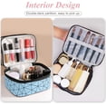 thumbnail image 7 of Ledeak Makeup Bags Double Layer Travel Cosmetic Bag Large Capacity Waterproof Toiletry Bag, Make up Organizer Portable Daily Storage Bag for Men and Women, 7 of 7