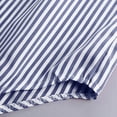 thumbnail image 6 of Blue Blouse for Women Fashion Blouses & Tunics 3/4 Sleeve V Neck Tunic Summer Casual Long Casual Leggings Loose Tops Women's Button Down Shirts, 6 of 7