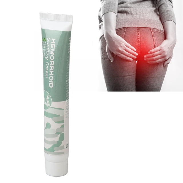 Crema para síntomas de hemorroides penetración profunda reduce la hinchazón crema para el tratamiento de hemorroides fácil de aplicar para uso en viajes ANGGREK Otros