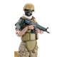 thumbnail image 1 of Figuras militares de soldados de acción simuladas de plástico: juguetes delicados, 1 of 5