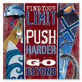 thumbnail image 1 of Cuadro de pared en lienzo Oopsy Daisy Push Harder 46 x 46 cm, 1 of 1