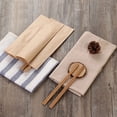 thumbnail image 4 of Yellow Kraft Paper Chopsticks Storage Bag for Travel and Picnics 200pcs, 4 of 6