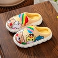 thumbnail image 2 of GXWEA Toddler Slippers Size 9 House Slippers For Toddler Girls Warm Slippers For Girls Boys Kids Toddlers Winter Indoor House Home Shoes 7-8 Years, 2 of 7
