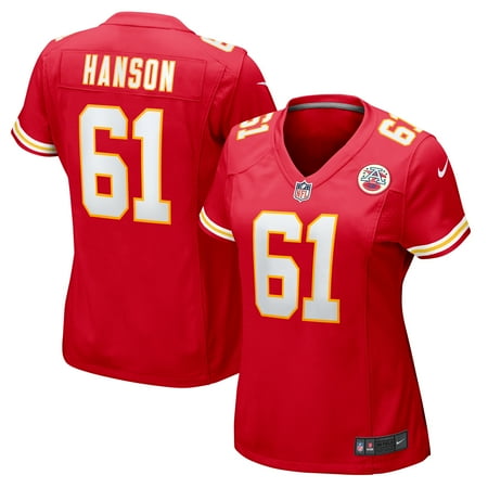 Women's Nike C.J. Hanson Red Kansas City Chiefs Game Jersey