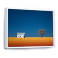 thumbnail image 2 of Designart "Horizons Endless In Prairies I" Prairies Floater Framed Wall Art Living Room, 2 of 5