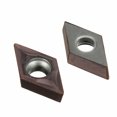 thumbnail image 2 of 10 Pcs Inserts en Carbure DCMT0702 EM YBC205 + Clé pour Outil de Tour, 2 of 8