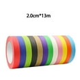 thumbnail image 4 of Thinsony 12x AssortedColor Easy Tear Painters Tape For Multi-Purpose Arts And Crafts Residue-Free DIY 12pcss 2.0cm*13m, 4 of 6