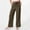 Coffee-B, variant on Tqyyweavej Women's Plus Cotton Linen Palazzo Pants Drawstring Solid Color Pull-On Trousers Lounge Straight Leg Pants with Pockets