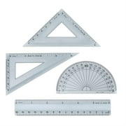 Ruler Combo Set 6" 4/Pkg-