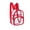 🥝 Red_Hot#224, variant on Clear Mini Backpack Transparent PVC Small Backpack - Stadium Event Approved Design, Waterproof Construction,Functional Mini Size, Versatile Travel Concert Sports Bag