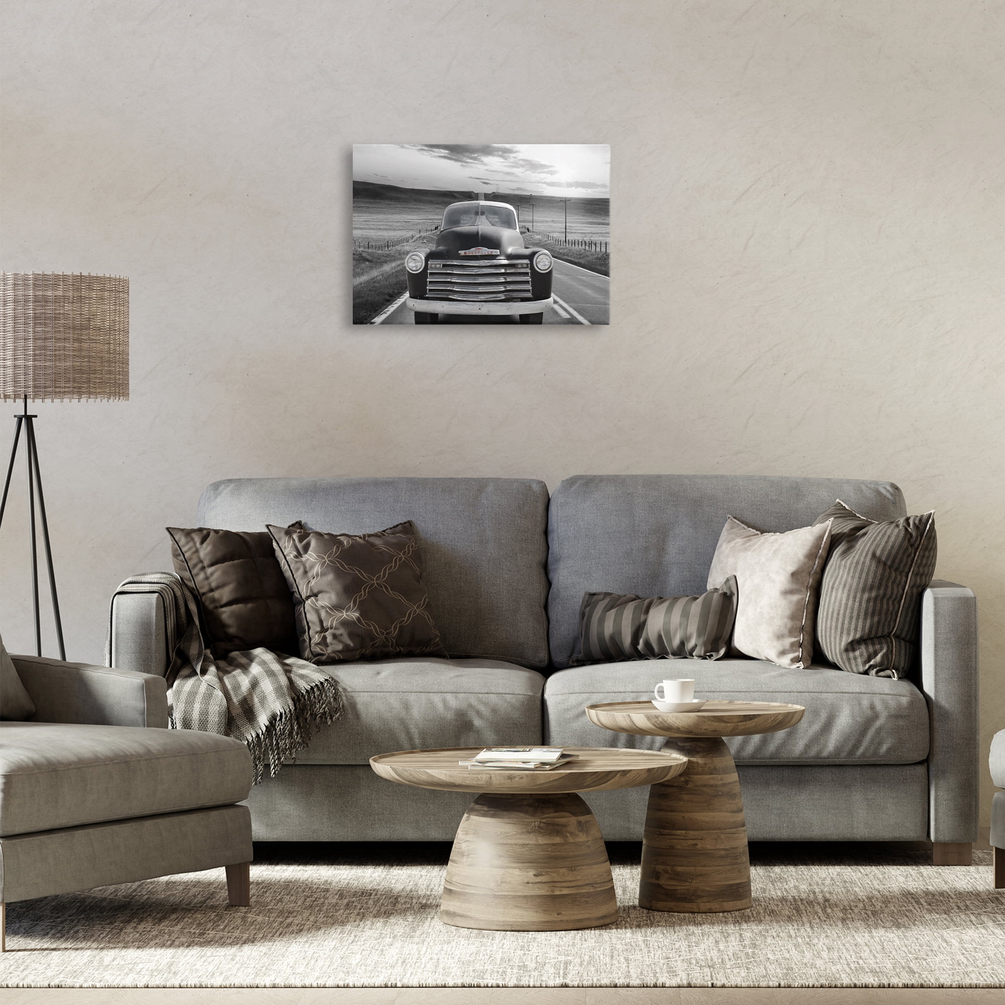 Stupell Industries Vintage Car Photography Transportation Photography Gallery Wrapped Canvas Art Print Wall Art, 24 x 16