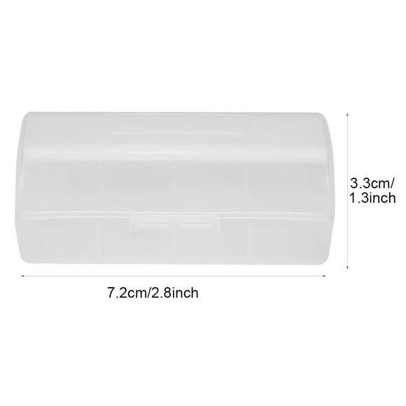 Battery Storage Box, 26650 Battery Holder, Lightweight Waterproof 2PCS 26650 For Home