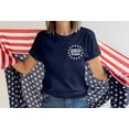 thumbnail image 5 of MOUSYA Women's 250 Anniversary USA Flag T-Shirt 4th of July 2026 Patriotic American Flag Graphic Tee, 5 of 16