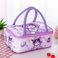 thumbnail image 5 of Sanrio-fiambrera térmica de viaje, bolsa de comida de gran capacidad, bonita, Kuromi Cinnamoroll, Hello Kitty Melody, 5 of 5