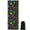 Colorful Games Slogan, variant on Colorful Games Symbol Black Pattern Hot Yoga Mat Towel Non Slip for Hot Yoga - Quick-Drying Yoga Mat Cover with 4 Corner Pockets with Travel Bag - Hot Yoga Towel Non Slip 70"x26"