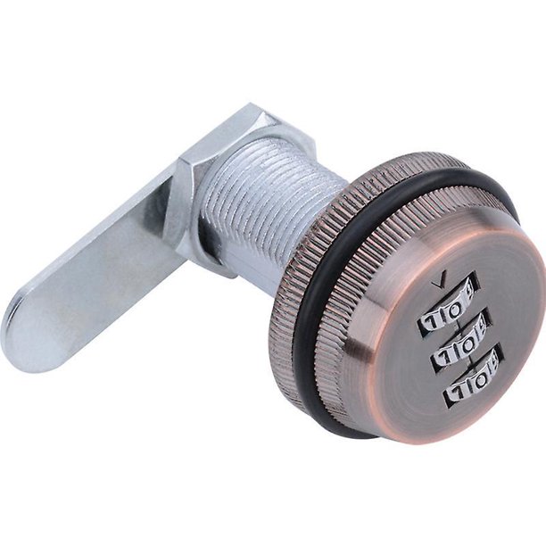 Cerradura de leva combinada Cerraduras de seguridad Cerradura de combinación de cajón Cerradura codificada con contraseña de aleación de zinc Candado de seguridad con contraseña de 3 dígitos para gab