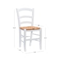 thumbnail image 6 of Linon Varney Dining Chair, Set of 2, White, 6 of 8