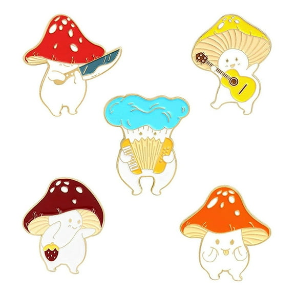 BAYAIXZ Enamel Brooch Cute Lapel Badge Cartoon Enamel Pin Set Backpack Cloth Hat Funny Button Pin Jewelry Set (Camouflage Green,One Size)