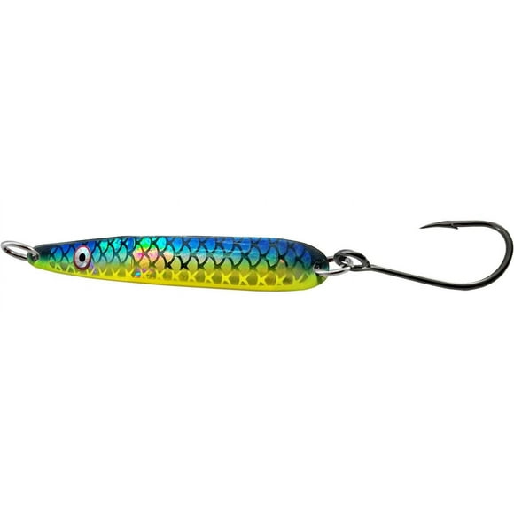 Gibbs G-30021 Cuillère à la traîne Skinny G, 3-3/4", 1/4oz, aide au hareng/nickel