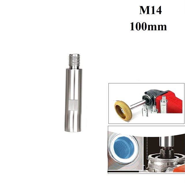 Angle Grinder Adapter Rod Extension Rod M14 Adapters Rod Polishing Accessories
