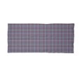 thumbnail image 2 of Checkered Neck Gaiter, Scotland Country Tile, Unisex, Violet Pale Blue Salmon, by Ambesonne, 2 of 3
