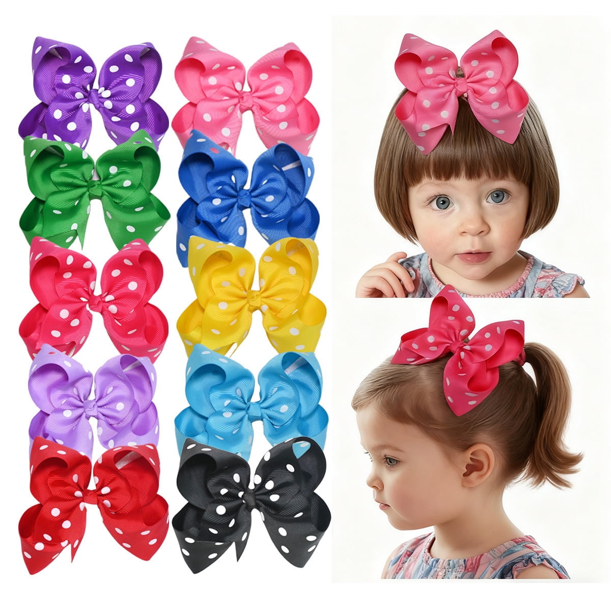 Grand Nœud Cheveux Paillettes Bleu – JoJo Siwa – Signature – Occasion